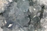 Blue Celestine (Celestite) Crystal Geode - Madagascar #70836-1